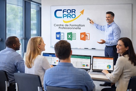 Salle de formation CFORPRO Paris – informatique et bureautique